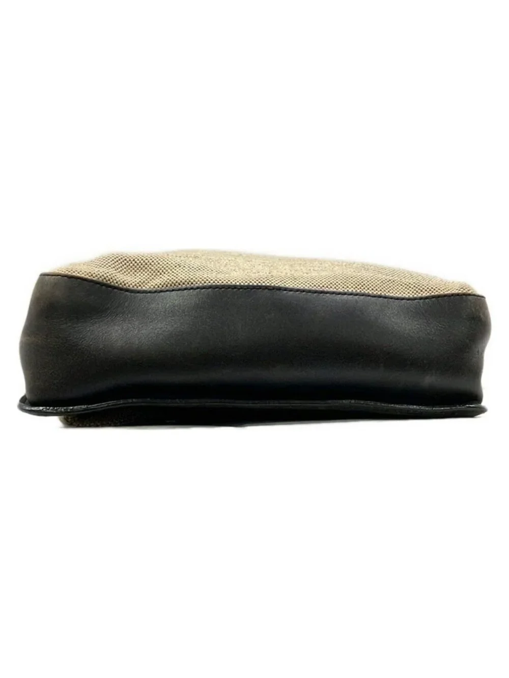 Prada Bag Beige Dark Brown Leather